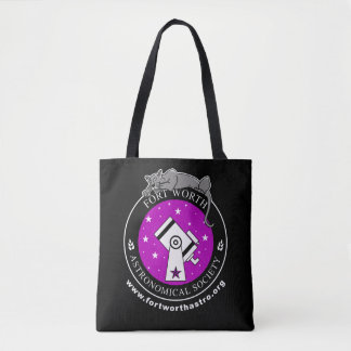 Official FWAS Logo Over the Shoulder Tote Black