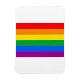 OFFICIAL GAY PRIDE FLAG MAGNET
