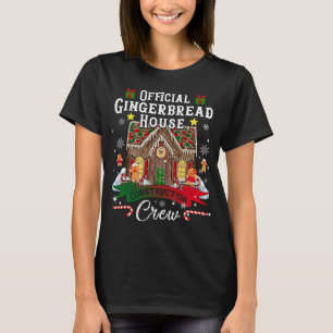Official Gingerbread House Construction Crew Chris T-Shirt
