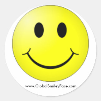 Official GlobalSmileyFace.com Sticker
