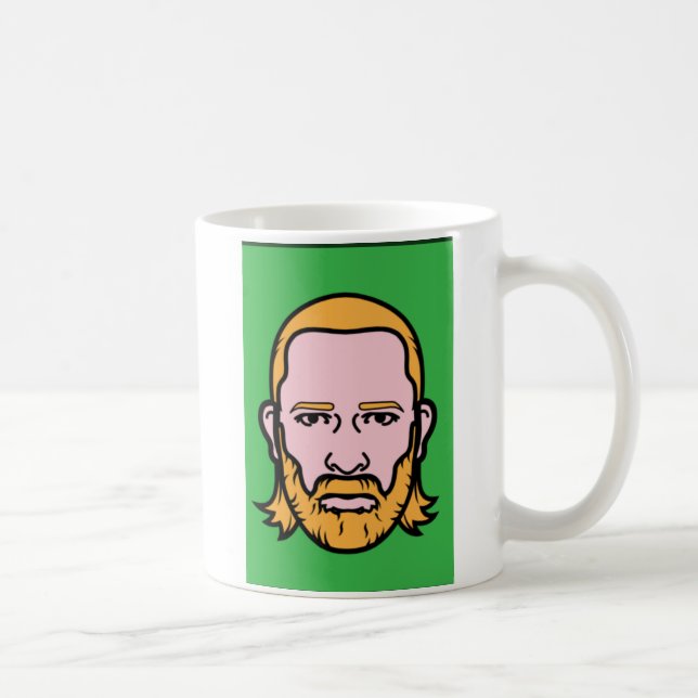 Official Gold Beard Mug (side logo) (Right)