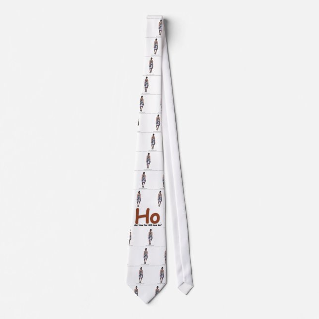 Official Ho Gear: How Far Will Love Go? Neck Tie (Front)