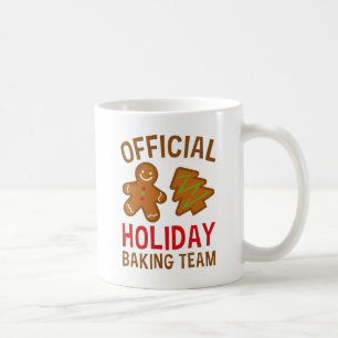 Official Holiday Baking Team Coffee Mug