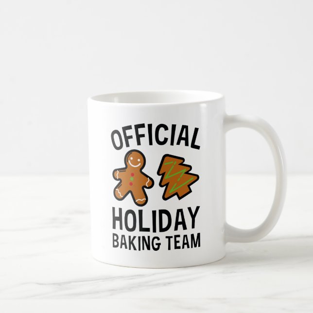 Official Holiday Baking Team Coffee Mug (Right)