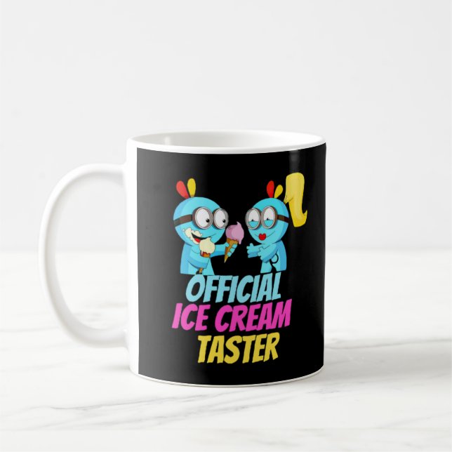 Official Ice Cream Taster Coffee Mug (Left)