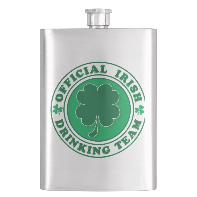 Official-Iris-Drinking-Team Hip Flask (Front)
