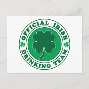 Official-Iris-Drinking-Team Postcard