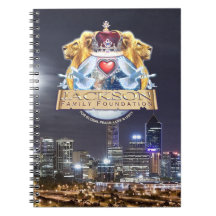 Official Jackson Family Crest Notebook