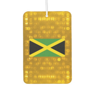 Official Jamaican Flag Car Air Freshener