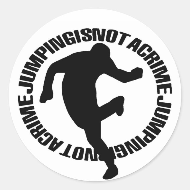 Official Jumpstyle Logo Sticker (Front)