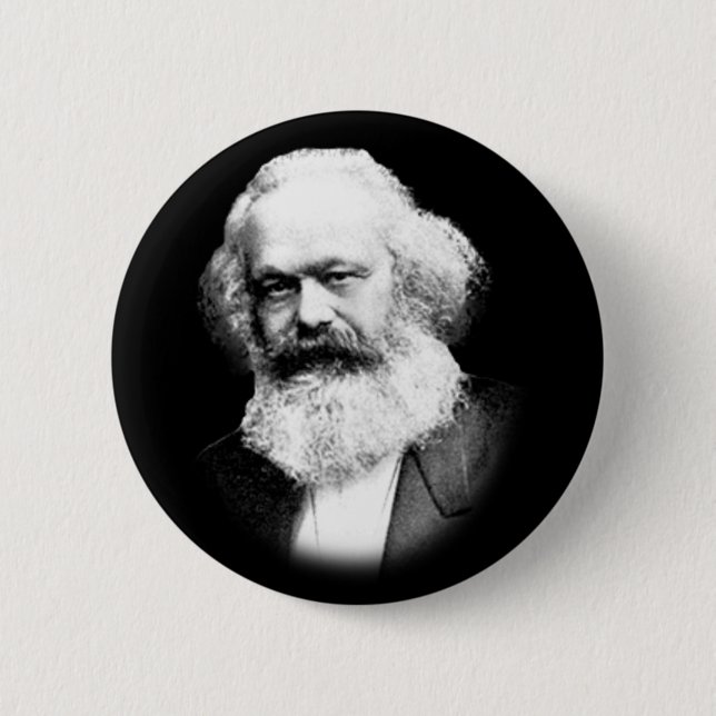 official Karl Marx button (Front)