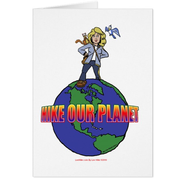 Official Kids Hike Our Planet Logo Gear (Front)