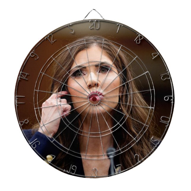 Official Kristi Noem Dartboard (Front)