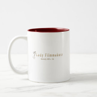Official Lady Filmmakers Logo with Beverly Hills Two-Tone Coffee Mug