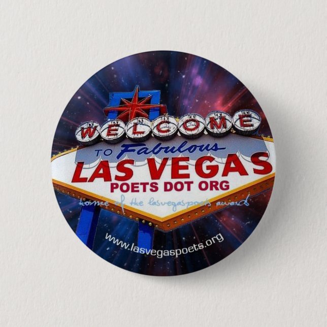 Official Las Vegas Poets Organisation Button (Front)