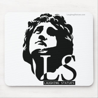 official LAUGHING STATUES mouse pad