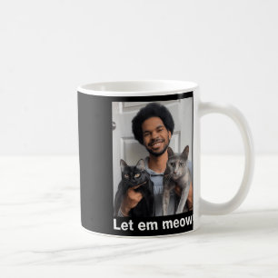 Official Let Em Meow Shirt  Coffee Mug