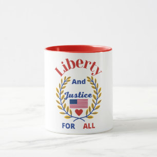 Official Liberty and Justice For All Collection 4 Mug