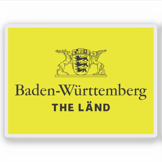 Official logo of Baden-Württemberg, Germany - v2 (Front)