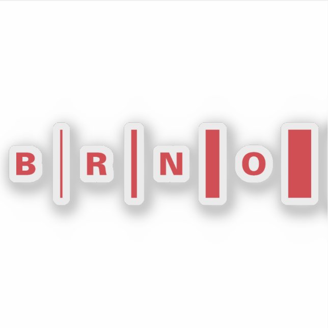 Official logo of Brno, Czech Republic (Front)