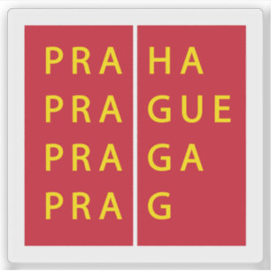 Official logo of Prague, Czech Republic
