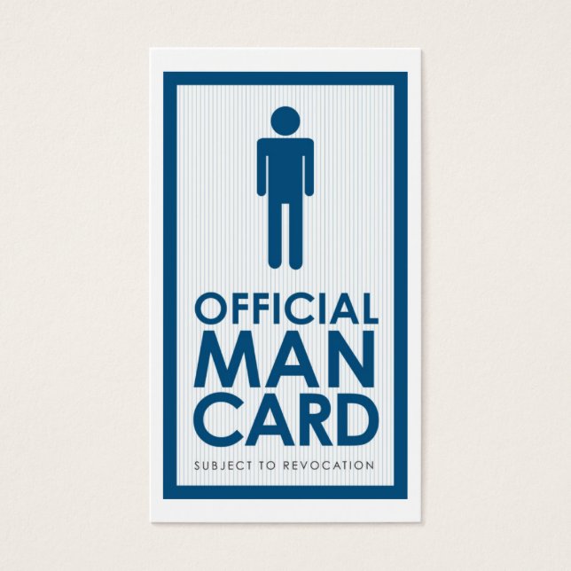 Official Man Card (Front)