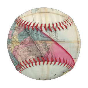 Official map of the State of California Baseball
