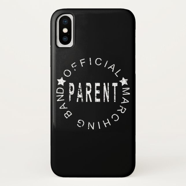 Official Marching Band Parent Case-Mate iPhone Case (Back)