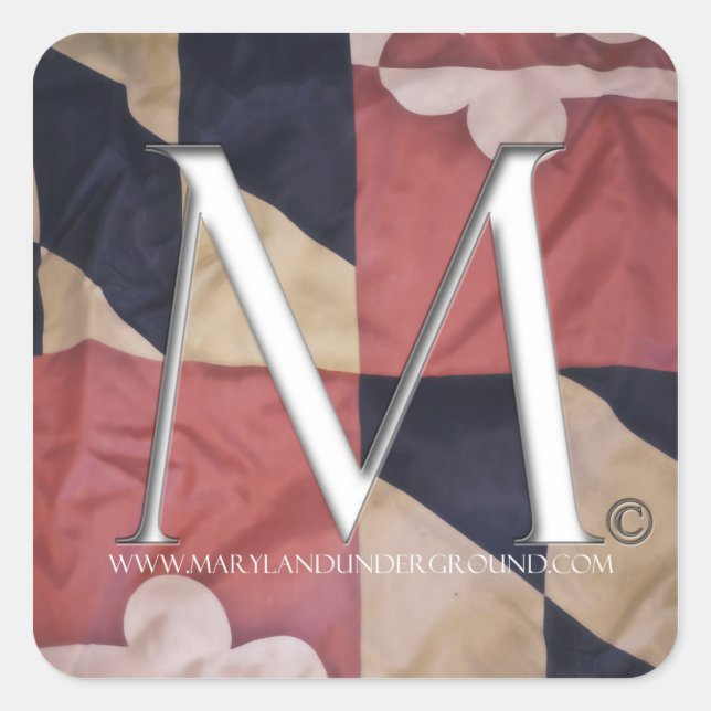 Official Maryland Underground Sticker (Front)