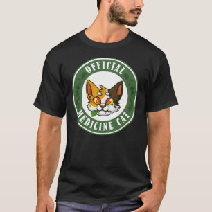 Official Medicine Cat - Warriors Badge Sticker T-Shirt