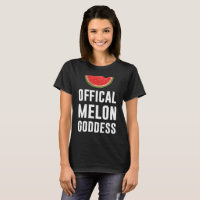 Official Melon Goddess Watermelon T-Shirt