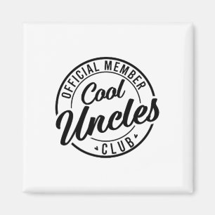 Official Member Cool Uncles Club Father&#; s Day F Magnet