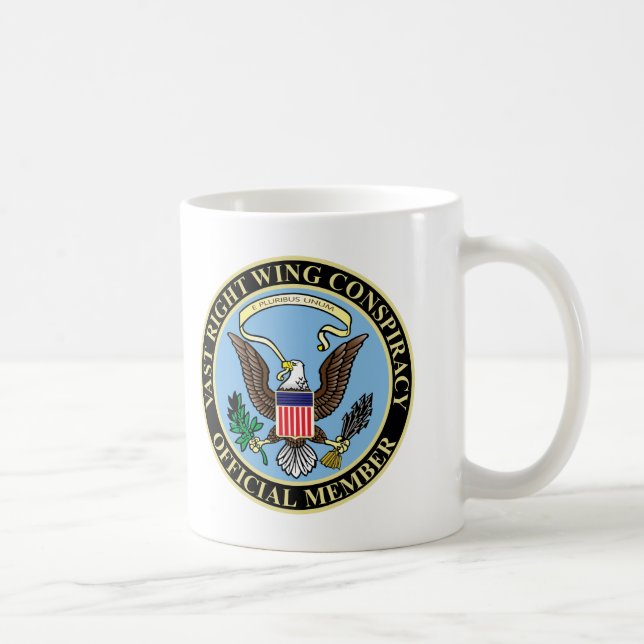 Official Member of The Vast Right Wing Conspiracy Coffee Mug (Right)