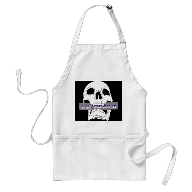 Official Metal Mastication Cook's Apron (Front)