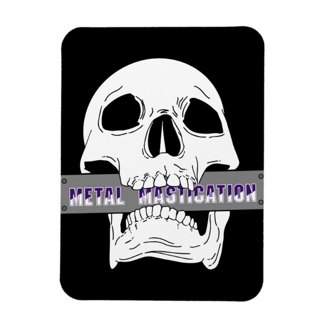 Official Metal Mastication Fridge Magnet (Vertical)