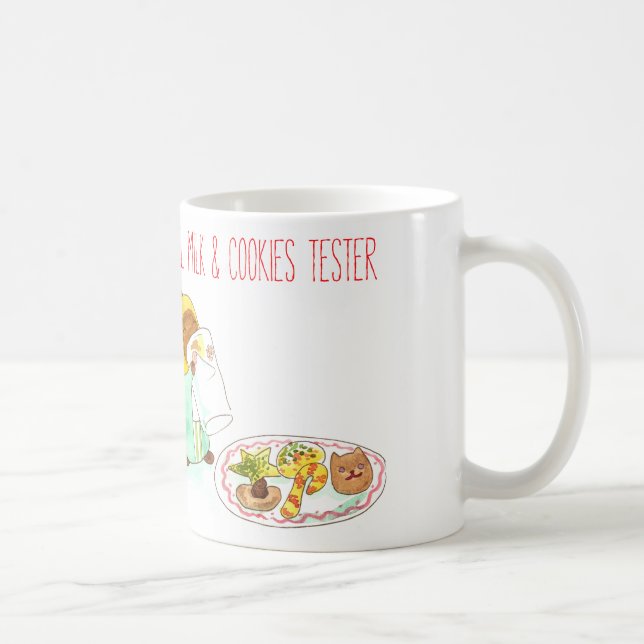 Official Milk and Cookies Tester mug (Right)