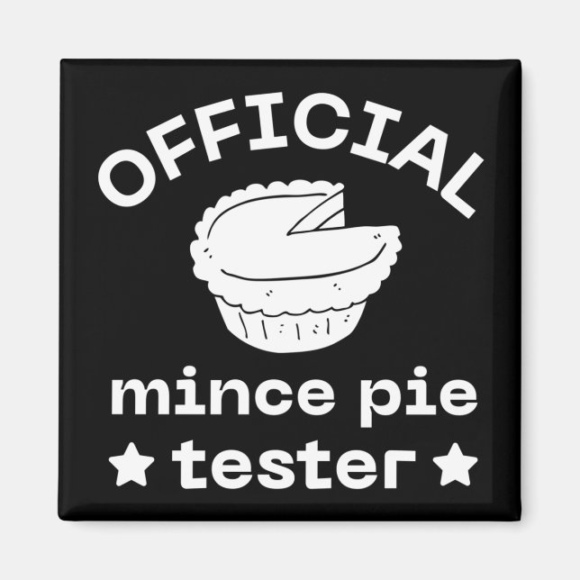 Official Mince Tester Magnet (Front)