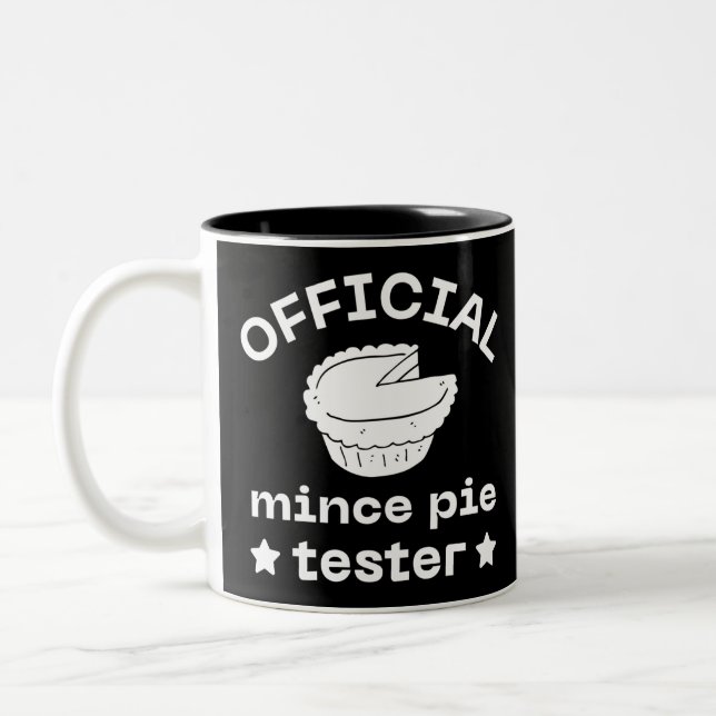 Official Mince Tester Two-Tone Coffee Mug (Left)