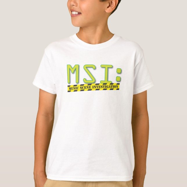 Official MSI: Logo Kids Tee (Front)