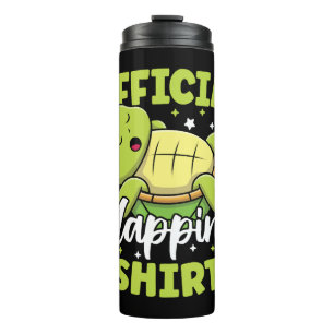 Official Napping Shirt Cute Kawaii Sleeping Thermal Tumbler