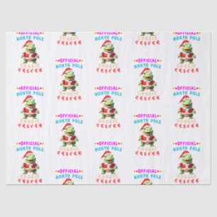 Official North Pole Cookie Tester Giant Christmas Tissue Paper