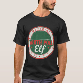 Official North Pole Elf T-Shirt