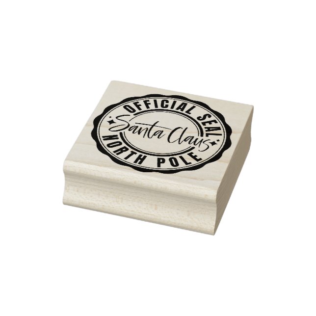 Official North Pole Seal Rubber Stamp (Stamp)