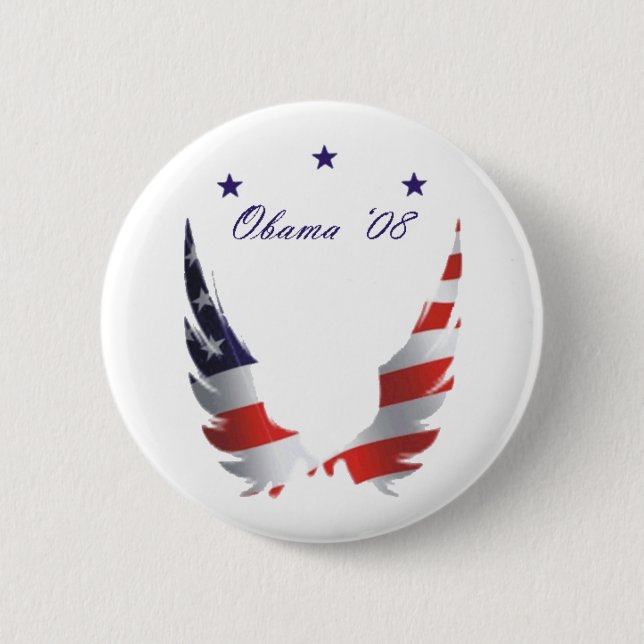 Official Obama Button #1 (Front)