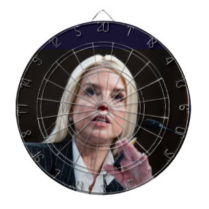 official pam bondi dartboard