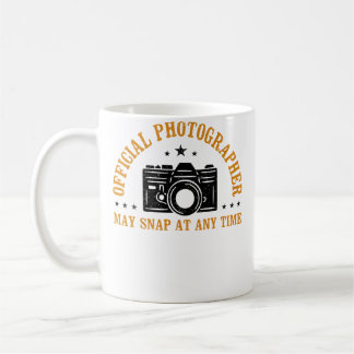 Official Photographer Photograph Camera Photograph Coffee Mug