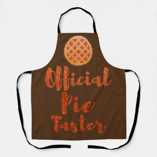 Official Pie Taster Thanksgiving Apron