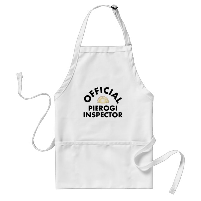 Official Pierogi Inspector Apron (Front)