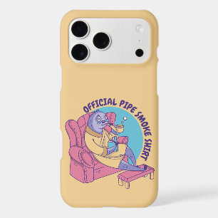 OFFICIAL PIPE SMOKE SHIRT SLOTH ANIMAL READING