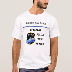 Official Police Family  T-Shirt